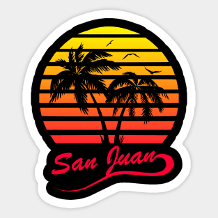 San Juan Sticker